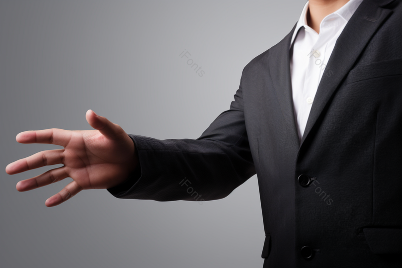 企业工作男士托手动作人物摄影图,高清,摄影图,摄影图片,图片大全,摄影图免费下载